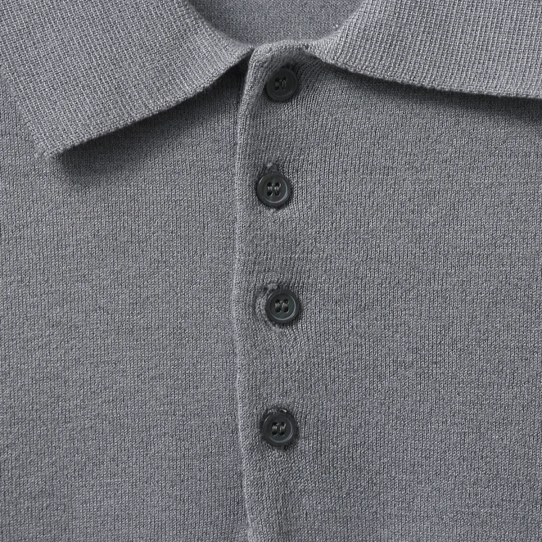 ：M 26（TB POLO ） THOM BROWNE TB POLO Classic Breathable Authentic Quality + Authentic + Same Style Size：0/1/2/3/4 ：White/Black/Navy Blue/Light Gray/Dark Gray